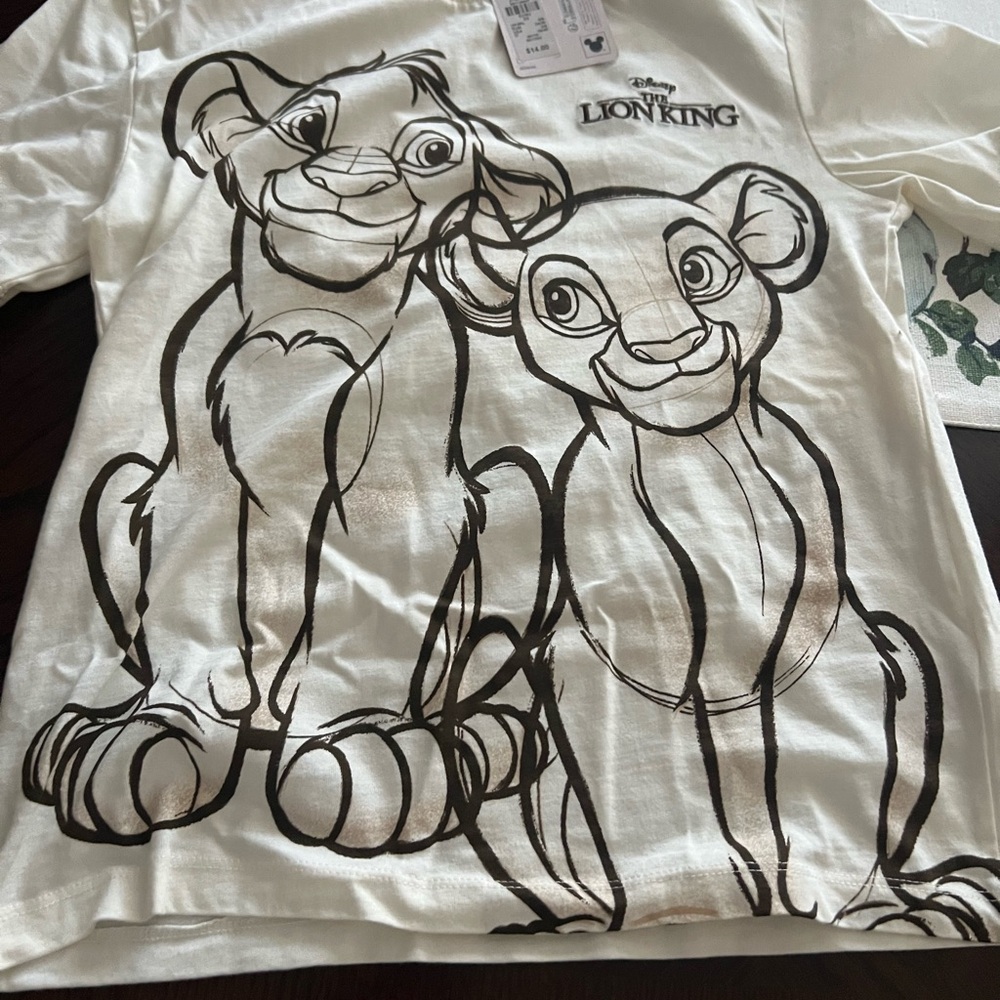 Disney Lion King Kids Tee - Cream